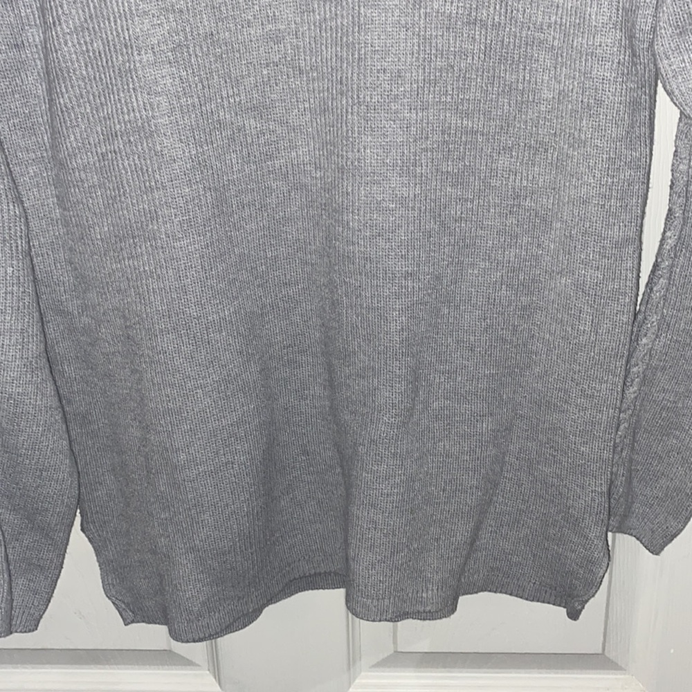 Talbots sweater | gray - Picture 5 of 8